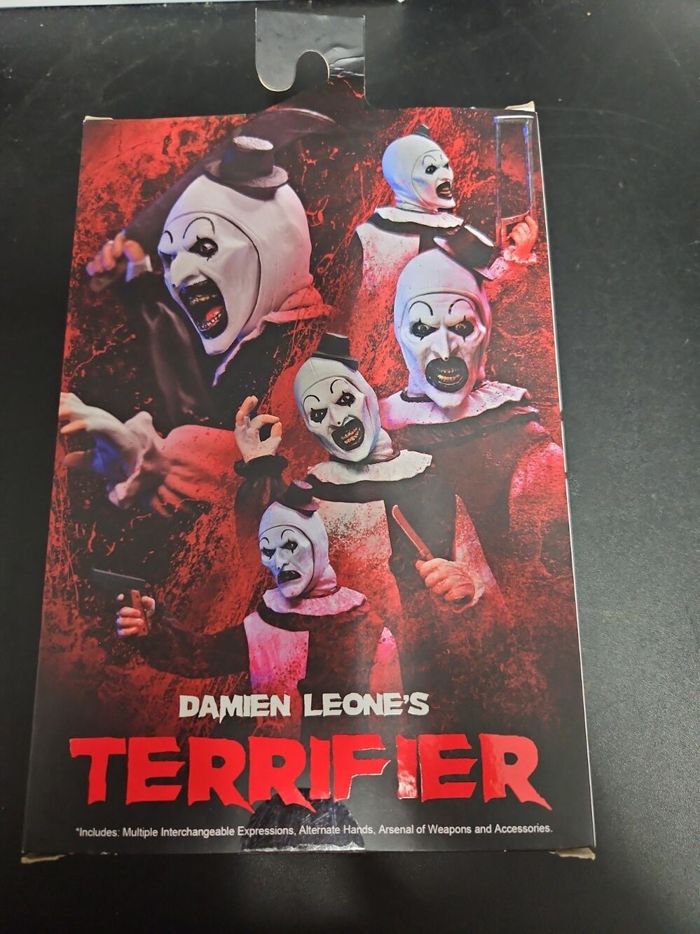 7" NECA Damien Leone's TERRIFIER Ultimate ART THE CLOWN Action Figure Toy Gift